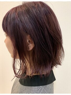 ジェイズヴィズグラム(J's.viz.glam) シアーバイオレット×レイヤーボブ