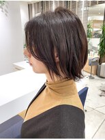 ステアケース 武蔵小杉店(stair:case)&nbsp;大人ショートボブ/外ハネ/白髪ぼかし髪質改善30代40代50代