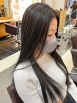 オシャレに白髪をぼかすハイライト