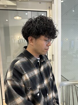 ケシキ大名(keshiki) 波巻きプードルパーマ/keshiki大名YUKI