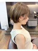 【畑中正敏】丸みショート/小顔ショート/ひし形ショート