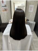 黒髪ロングストレート