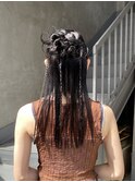 bibito ヘアセット ヘアアレンジ カチモリ y2k