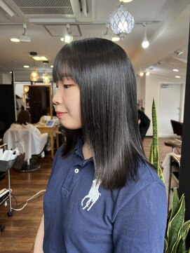 リコバイアフロート(riko by afloat) オリーブグレージュ/グレージュカラー/透明感カラー