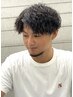 【人気No.3】メンズカット×『ツイストスパイラルパーマ』￥14300→￥12000