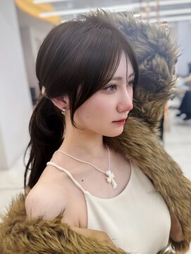 ロンドガーネット 池袋(Lond garnet) イメチェン外ハネボブ美髪ワイドバング/レイヤーカット顔周り