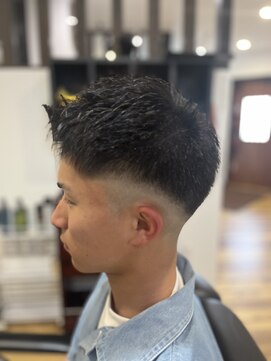 スーパーカットジョージ(SUPER CUT GEORGE) フェードショートスタイル