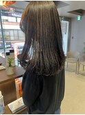 【白髪ぼかし】極細ハイライト　ベージュ