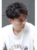フェザーツイスト爽やかショートアップバング10代20代30代/