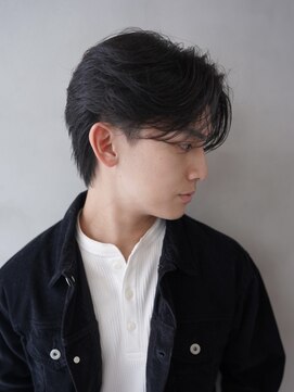 ニコ トウキョウ ロジック(nico TOKYO Logic) フェザーパーマニュアンスパーマセンターパート20代30代