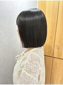 ぱつッとボブ