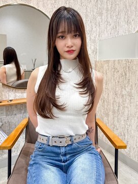 バランス ハレまち通り岡山駅前店(balance.) ロングレイヤー×髪質改善トリートメント