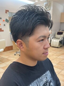 ラピッシュ 八千代台店 短すぎない！好印象ツーブロック/刈り上げ/ショート