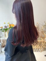 マロウイヴ(mallow eve)&nbsp;ブリーチなしのピンクブラウン