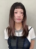 【GEEKS渋谷】ハッシュカット/デザインカラー/小顔/ロングウルフ