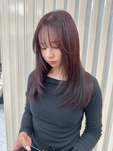 ユイマァル 岡山店(YUIMARL)&nbsp;スーパーロングレイヤー20代30代40代柔らかラベンダーカラー