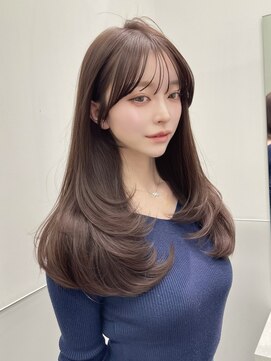 パルス ギンザ(PULSE ginza) ショコラブラウン/髪質改善/ワンカールロングレイヤー