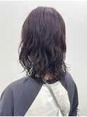 着物ヘア/大人ガーリー/ダークアッシュ/似合わせカット/松戸駅