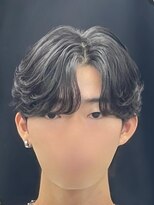 メンズヘアセンス 渋谷(MEN'S HAIR SENSE)&nbsp;ニュアンスパーマ/センターパート/メンズ/眉毛/フェザーパーマ