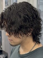 オーバル ジングウマエ(OVARL jingumae) グランジパーマサーフカールシャドウパーマ