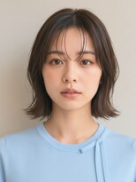 ユニット 蕨西口店(UNIT) ショートボブ髪型20代30代40代50代丸顔面長蕨