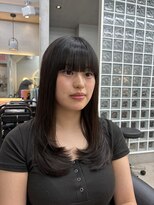 ロンドアベニール 北千住(Lond avenir)&nbsp;結べる長さのボブ/韓国風レイヤーカット/顔周りカット/前髪