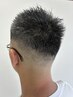 フェード刈り上げ（スキン可)のみメンテナンス