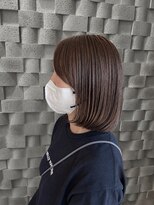 オリバー(ORiVER)&nbsp;前上がりボブ×バイオレットカラー