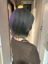 バイブス バイ ケンジ(vibes by KENJE)&nbsp;ラベンダーグレージュ×ミニボブ