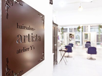 ヘアサロン プラス アーティスタ(hair salon + artista)の写真