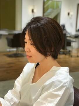 アーチ(ARCH) 大人カジュアルなショートボブ 【ARCH】片山雄