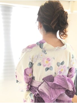 W エー 浴衣着付け+ヘアセット