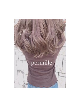 パーミル ヘア クマモト(permille ‰ hair Kumamoto) パープルガーネットアッシュ/ピンクブラウン/カシスピンク[熊本]