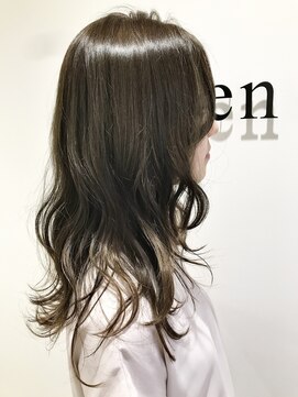 リアン バイ ヘアー(Lien by hair) オリーブベージュ