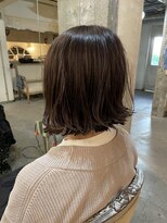 ロイジー(roijir) 【roijir】表参道 ミニボブ×グレージュカラー