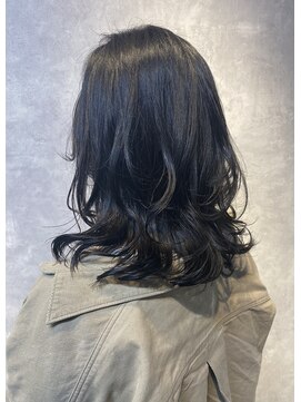 トハコ(&haco) デジタルパーマ×ミディアムレイヤー☆