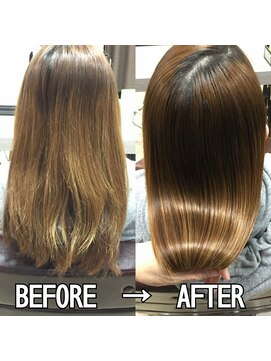 ブルーフィン シセロ(Blue Fin cicero) 宇佐美ゆうか の 髪質改善