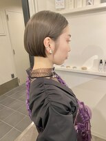 ヌーク(nuuk)&nbsp;ぱっつんミニボブ【似合わせカット 】