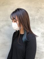 アンバースデー(UNBIRTHDAY)&nbsp;インナーカラー/ブルー