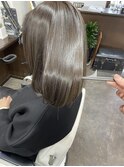 黄・オレンジ味を抑えたgray color× GLTトリート【別府】