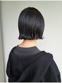切りっぱなしボブ