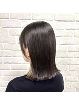 アボックス(abox)&nbsp;切りっぱなしボブ/ぱつっとミディアム/外はねロブ