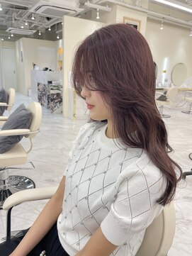 シェノン サントル(CHAINON CENTRE) ピンクベージュ/似合わせスタイル/レイヤーカット