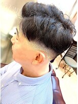 銀座マツナガ 浅草店 ビジネスマン40代人気ツーブロ×ロースキンビジカジスタイル