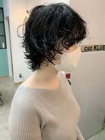【cuzKLUB】ショートウルフ×パーマ＊池袋