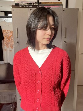 ヨーク(YOKE) 【 YOKE 】小顔ボブ結べるボブセンター分けバング