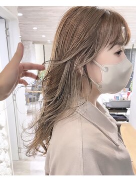 モアナ バイ ヘッドライト 二俣川店(Moana by HEADLIGHT) Moana【二俣川】#ミルクティーベージュ#ケアブリーチ#ブリーチ