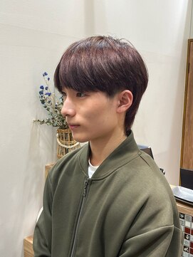 リミックス 南国店(remix) サンセットピンクブラウン&マッシュウルフ♪