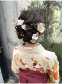 華やかアップスタイル♪