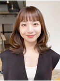 くびレイヤーエモージュ美髪グレージュカラー_ba484832